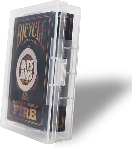 10 Clear Plastic Cases For Playing Cards Decks