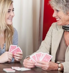 playing cards is hand therapy for adults